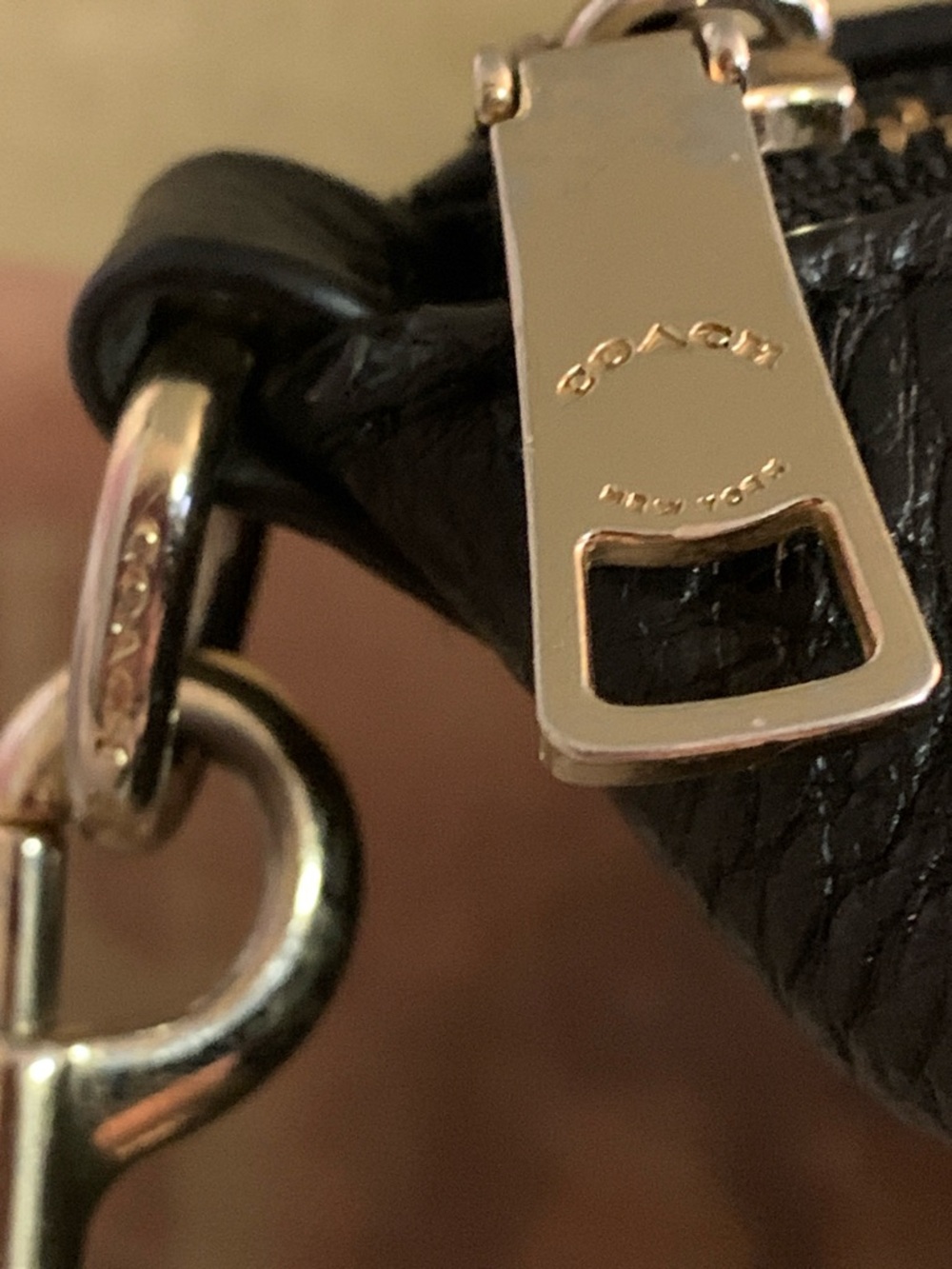 Coach Kelsey Satchel Crossbody Pebbled Leather Shoulder Bag with Gold Hardware - Picture 10 of 11